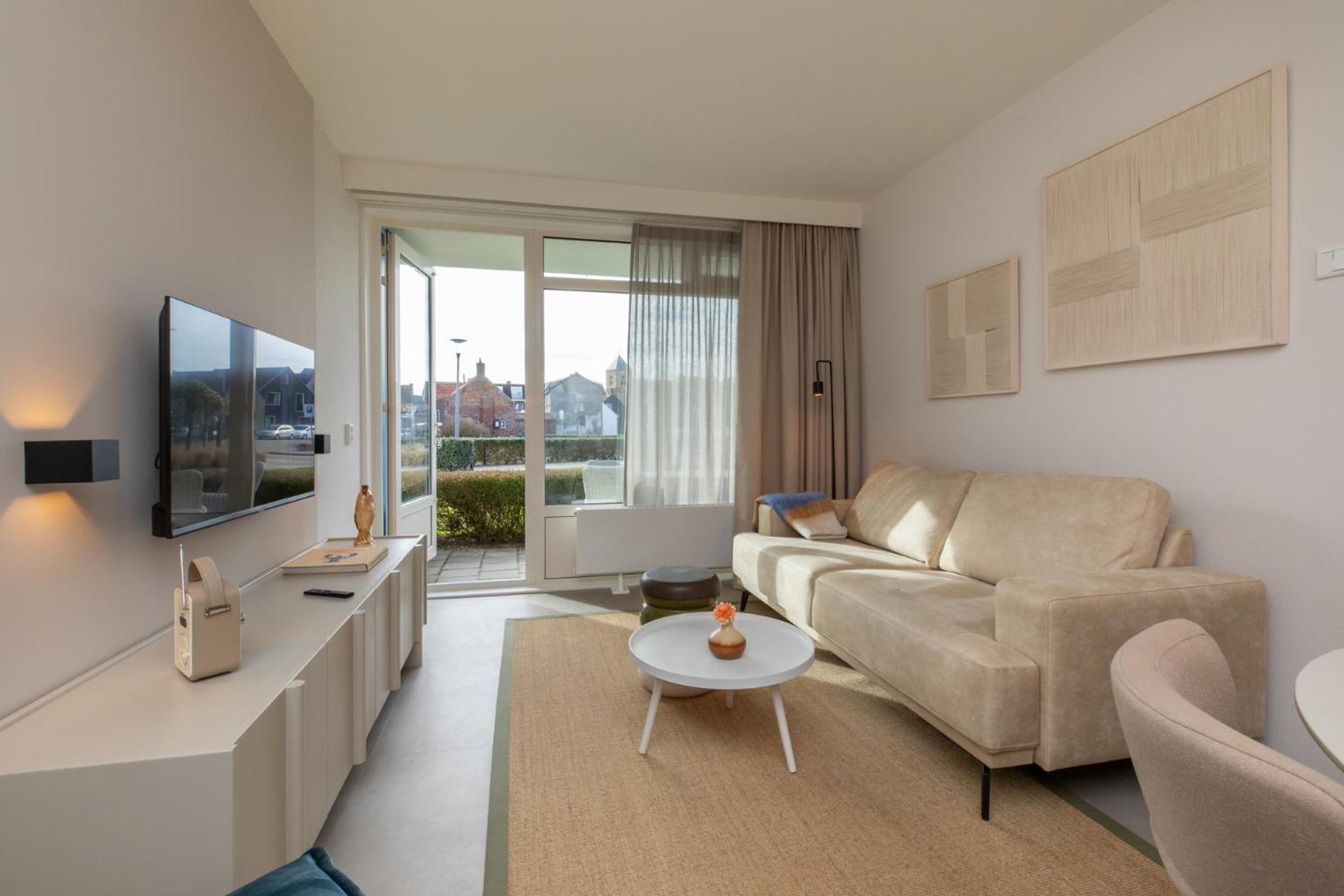 Welcome In - Appartementen Kurhaus - Nieuwstraat 1 Zoutelande, Nabij Strand, Terras, Sauna Buitenkant foto